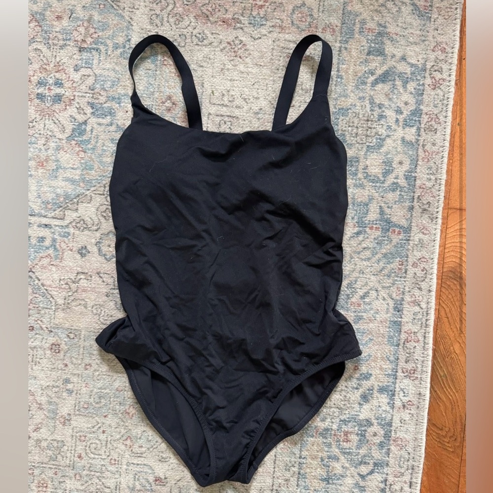 Athleta Black One-Piece Swimsuit- size petite medium